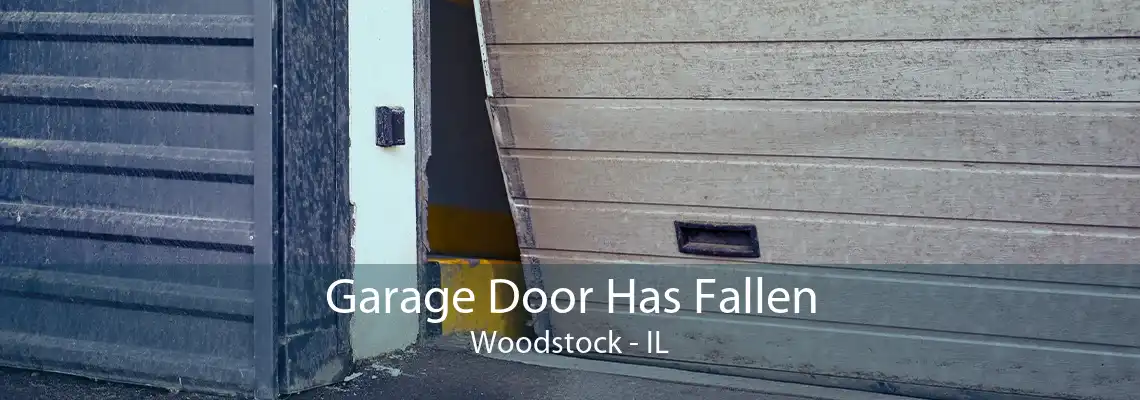 Garage Door Has Fallen Woodstock - IL