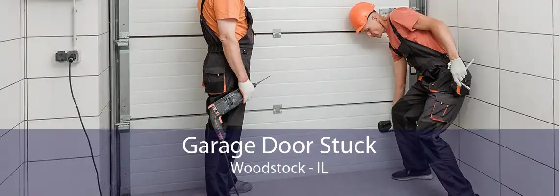 Garage Door Stuck Woodstock - IL