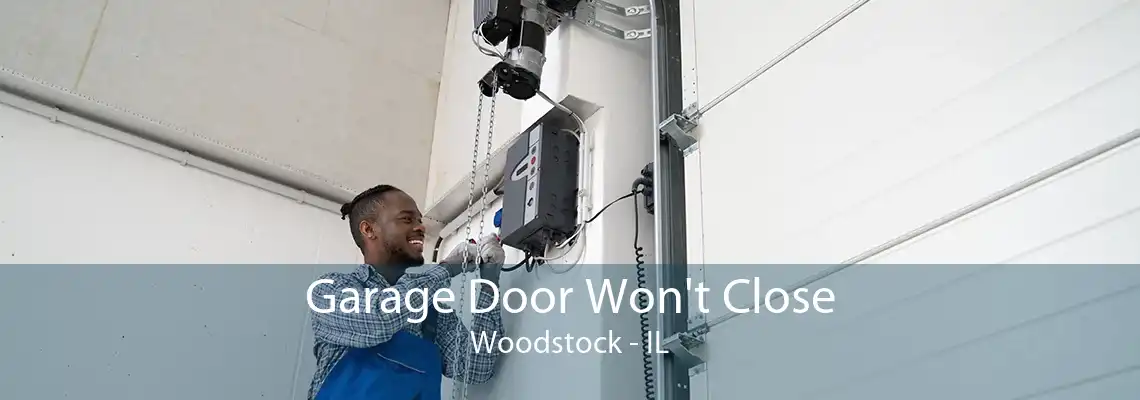 Garage Door Won't Close Woodstock - IL