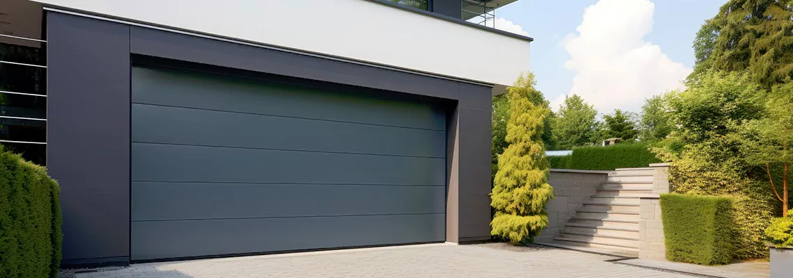 Haas Galvanized Steel Garage Door in Woodstock, IL