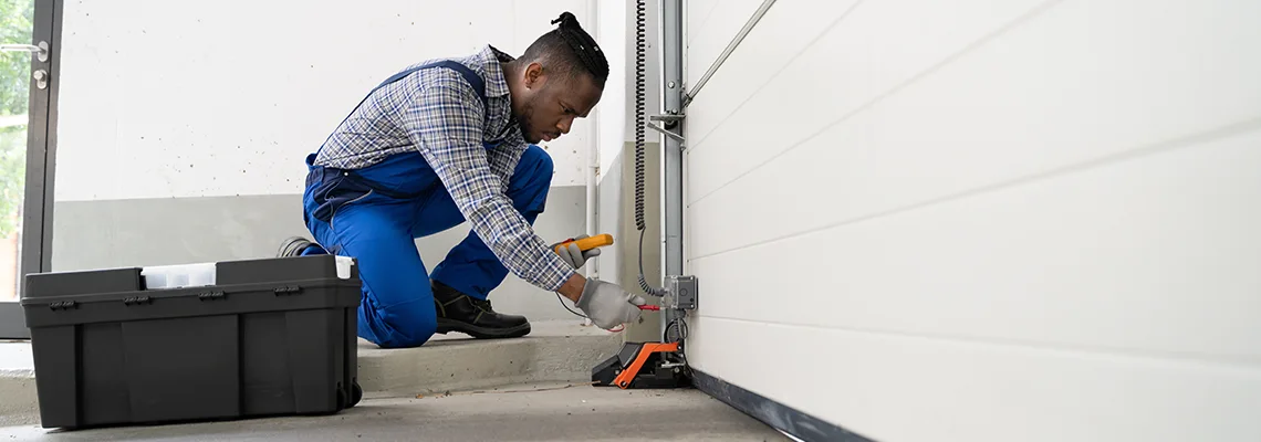 Garage Door Track Repair in Woodstock, IL