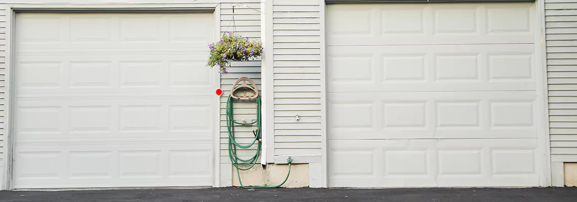 Sectional Garage Door Dropped Down Repair in Woodstock, Illinois